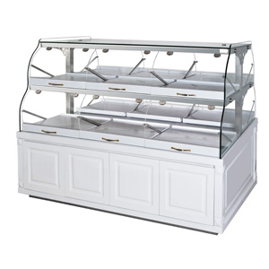 R&Double-sided display bread display cabinet
