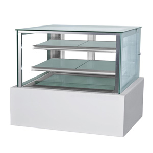 R&Japanese right-angle three-layer chocolate display cabinet