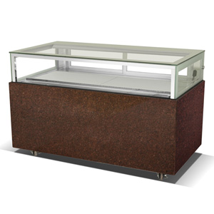 R&Right angle boutique display freezer / Cordyceps fresh cabinet