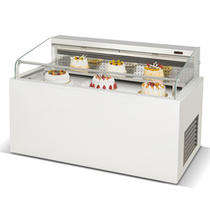 R&Single-sided double-layer open sandwich display case