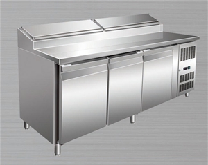 Stainless steel pizza table refrigerator series SH3000